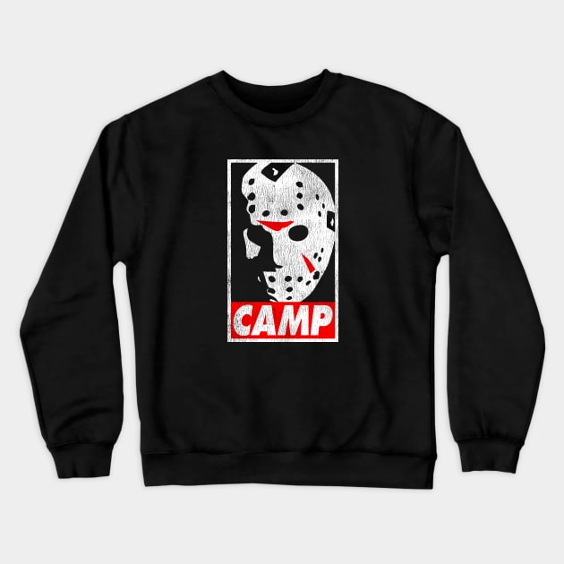 Camp Jason Voorhees Vintage Crewneck Sweatshirt by madnem